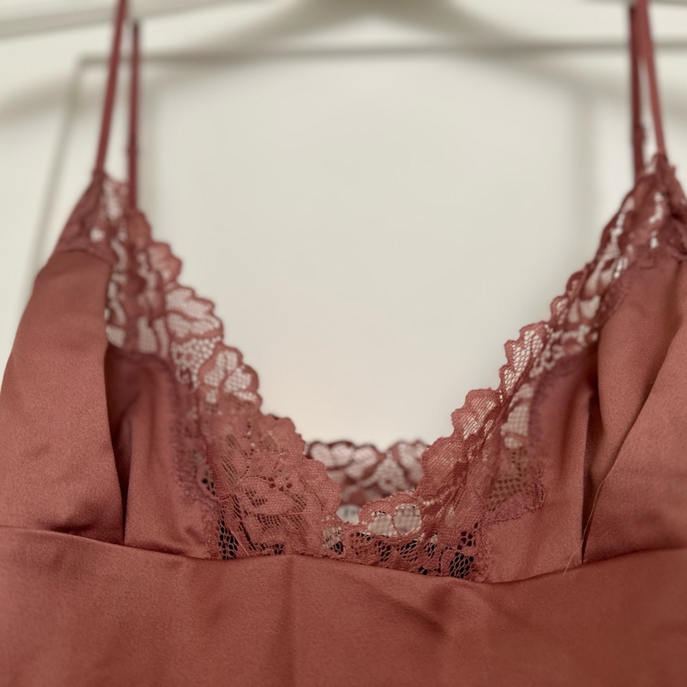 HOUSE OF CB Rose Lace Slip Dress  - Large - Like New, never worn - Picture 6 of 7